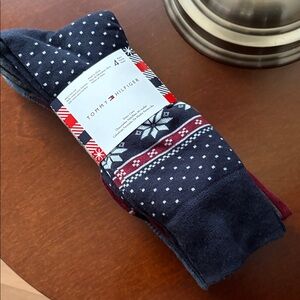 TOMMY HILFIGER Men's 4-Pack Dress Socks